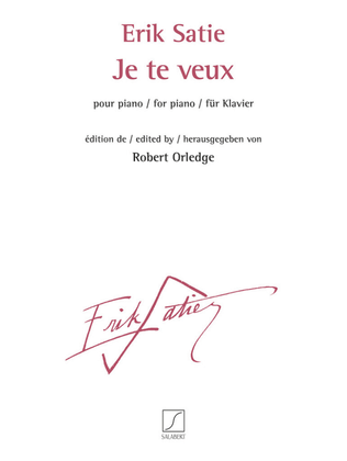 Book cover for Je te veux