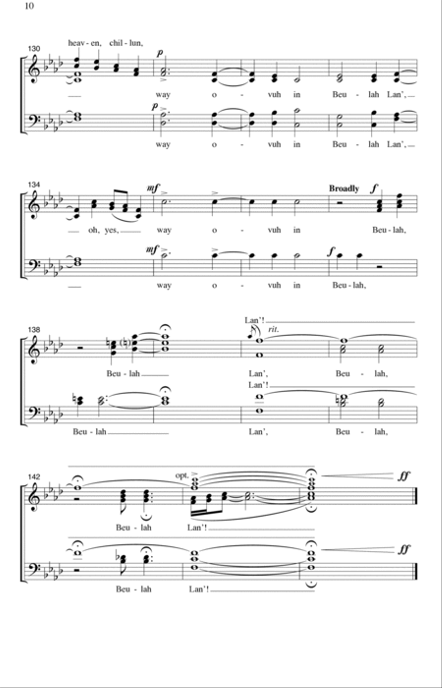 Way Over In Beulah Lan' Divisi scores gallery preview page 8