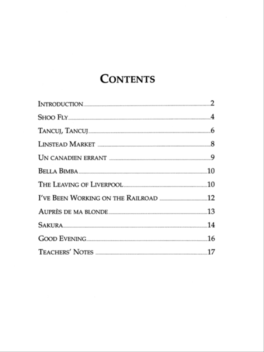 More Folk Strings for String Quartet or String Orchestra String Quartet scores gallery preview page 2