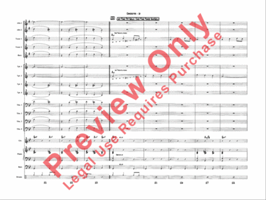 A Big Band Christmas A Big Band Christmas Jazz Ensemble scores gallery preview page 19