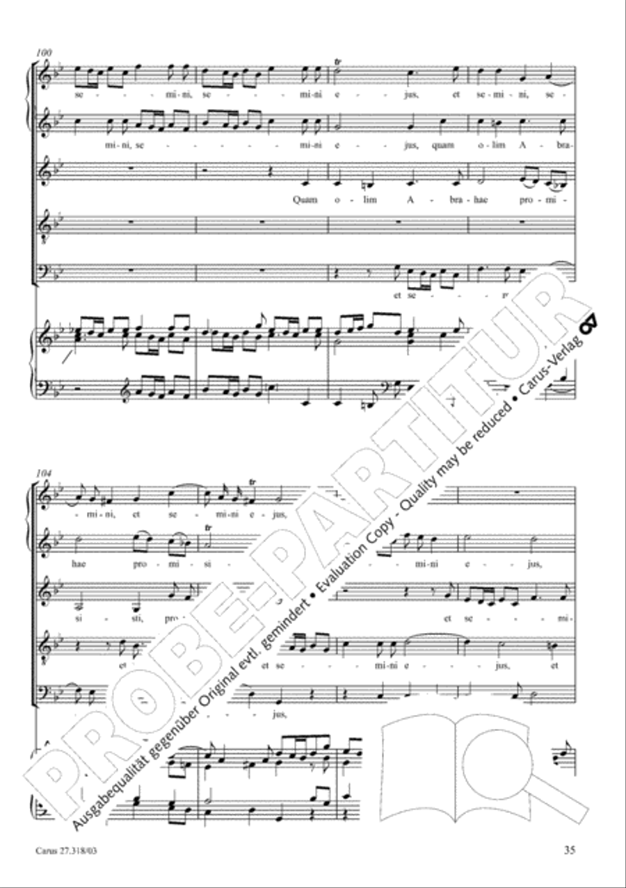 Requiem in F minor SSATB scores gallery preview page 36