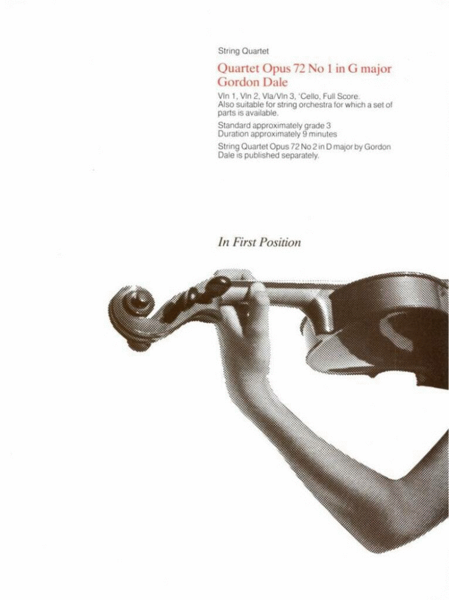 String Quartet No.1 String Quartet scores gallery preview page 1