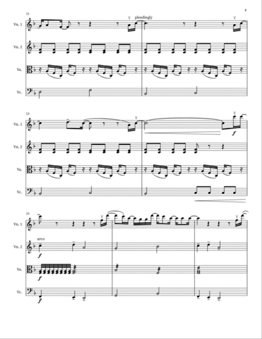 Tonight, Tonight Small Ensemble scores gallery preview page 4