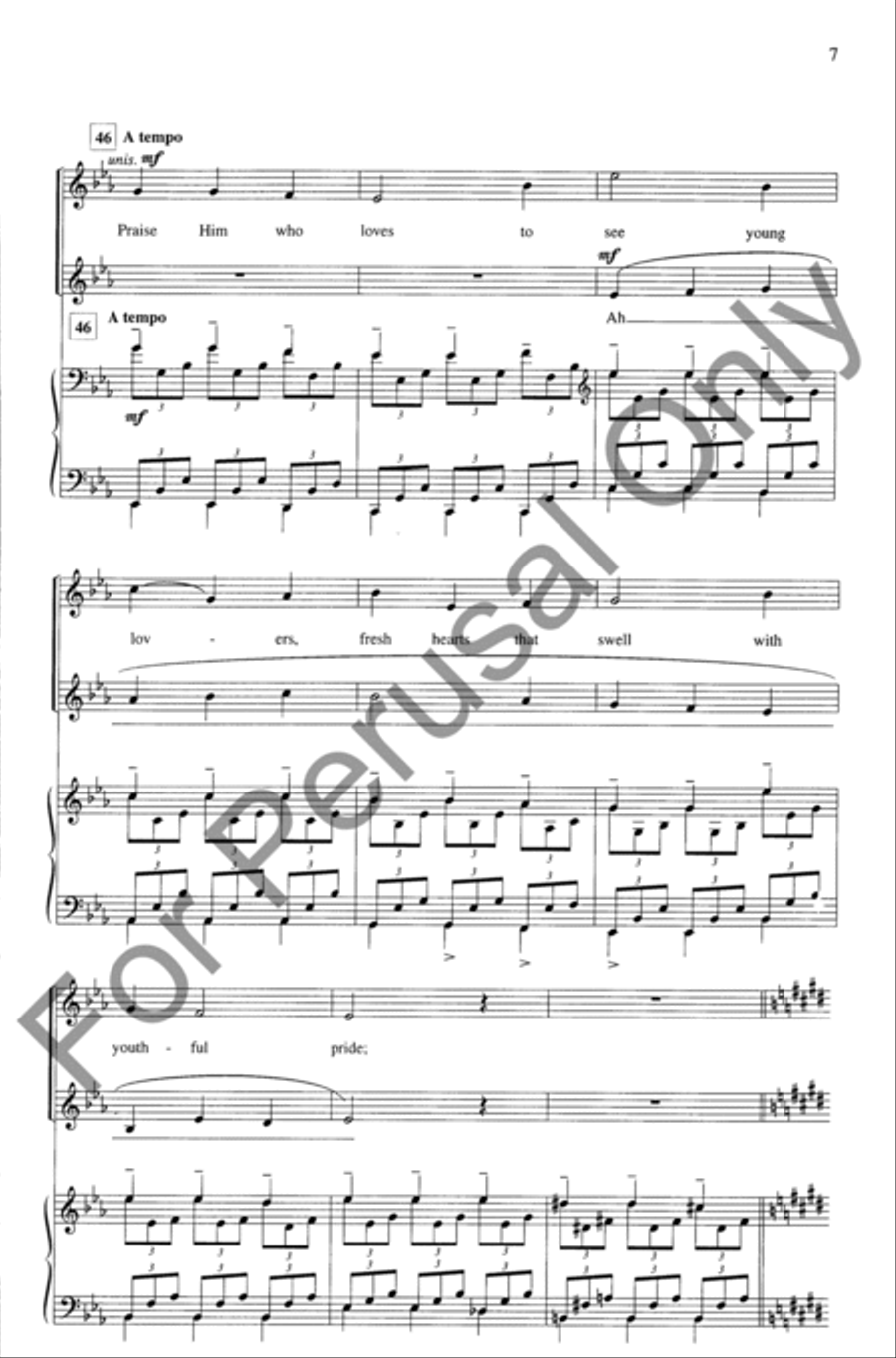 Carol To Beauty (Choral Score) SSAA scores gallery preview page 6