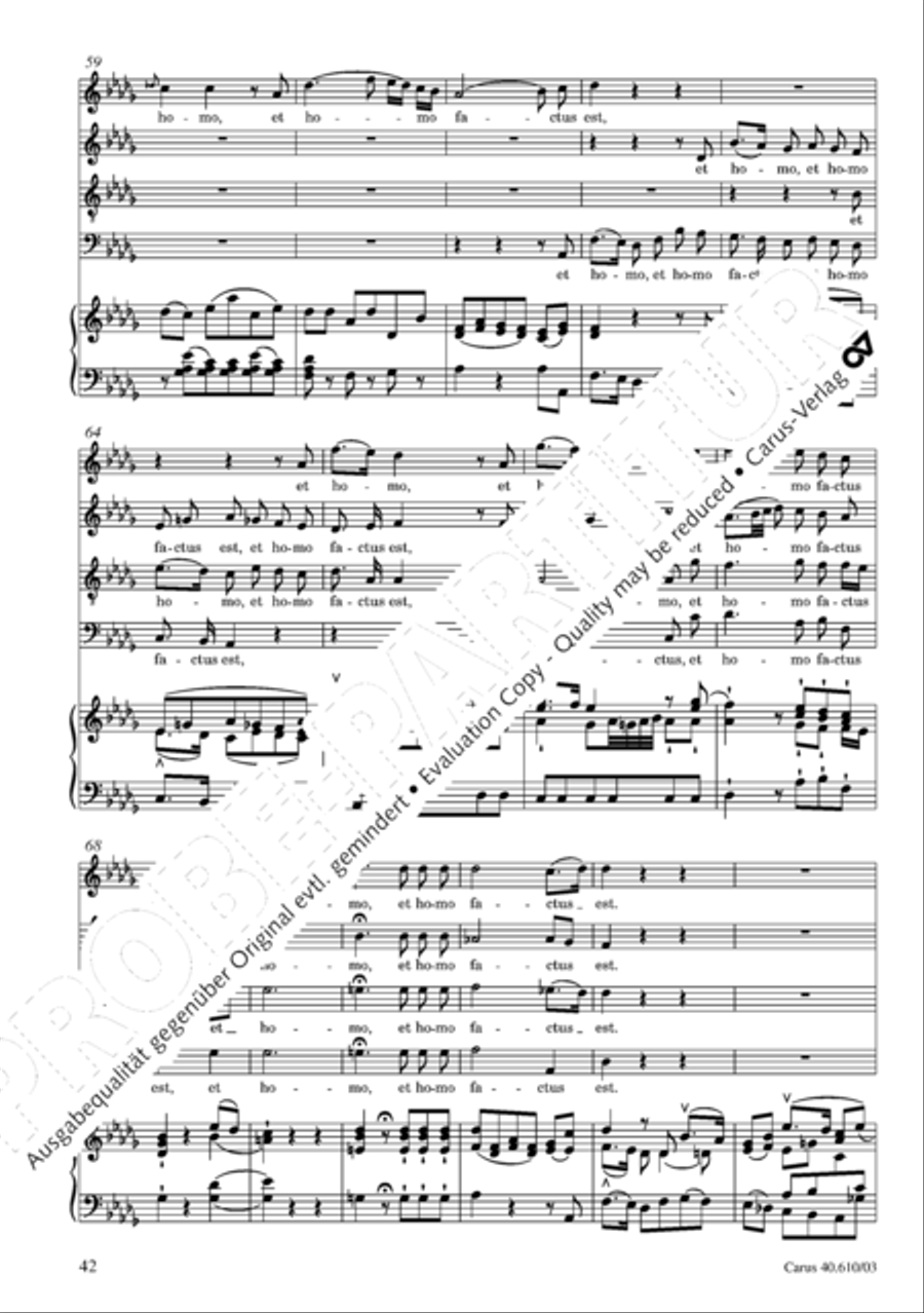 Theresienmesse in B 4-Part scores gallery preview page 43