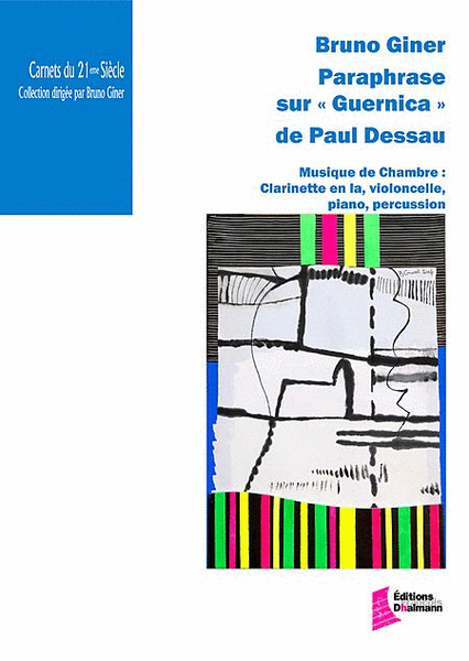 Paraphrase sur 'Guernica' de Paul Dessau. Conducteur et parties.