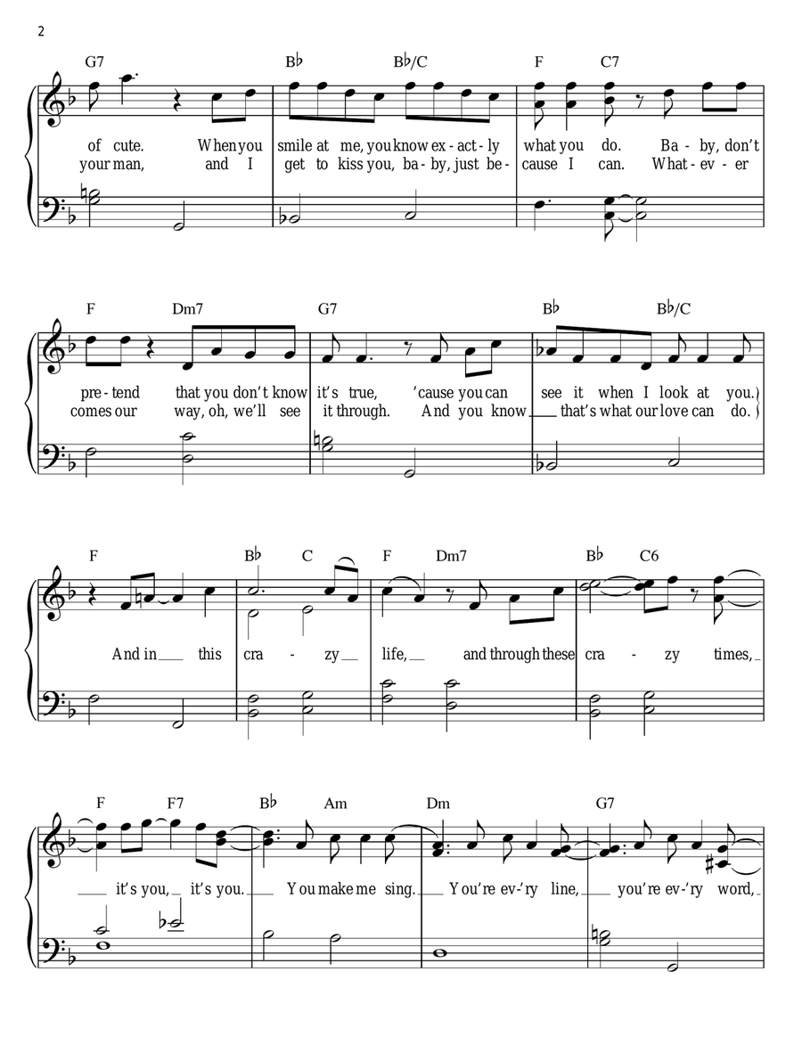 Everything Easy Piano scores gallery preview page 2