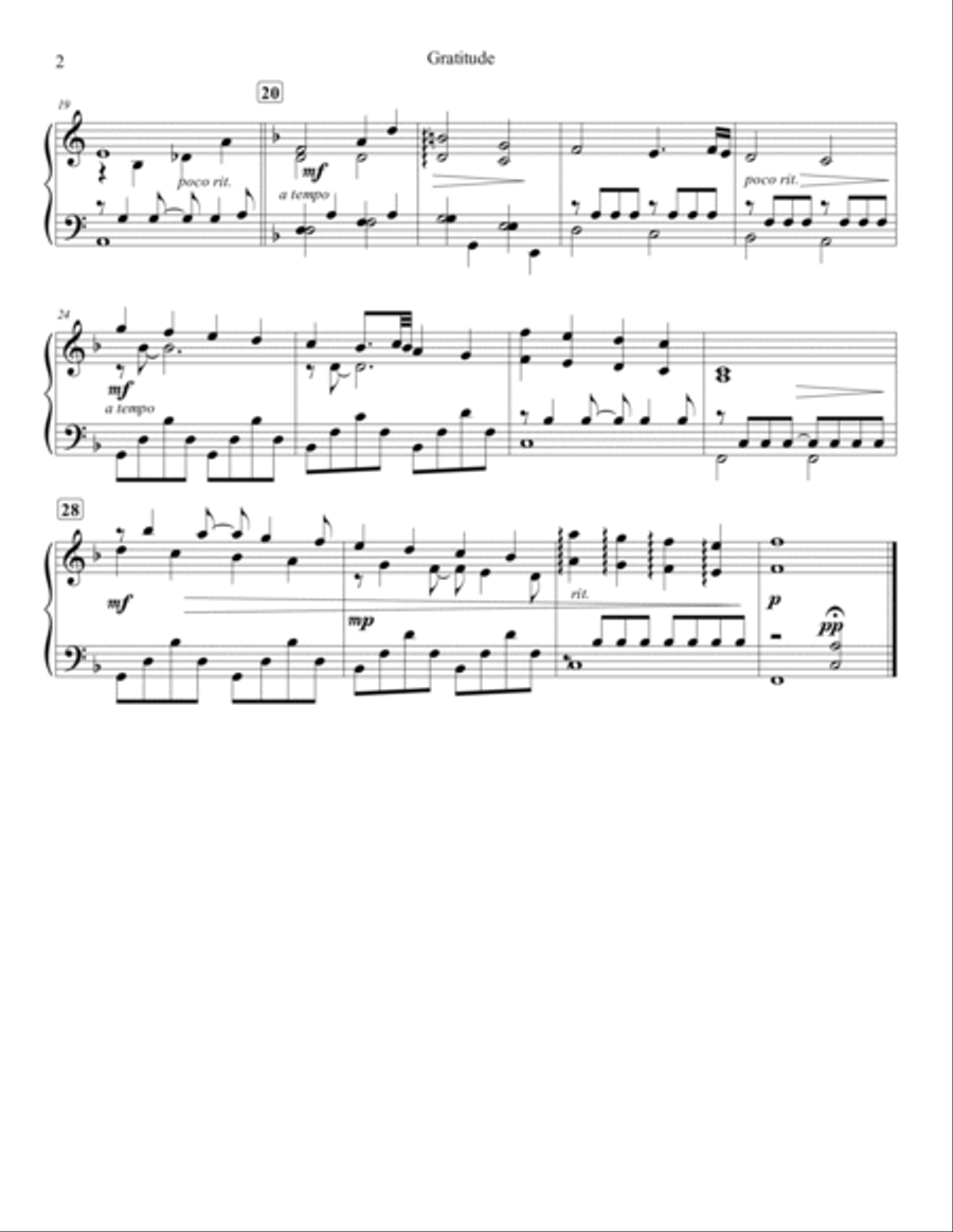 INTROSPECTIONS: Musical Moments from the Heart, Nos. 1, 2, 3 Piano Solo scores gallery preview page 3