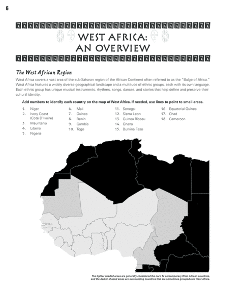 World Rhythms! Arts Program presents West African Drum & Dance Percussion scores gallery preview page 3