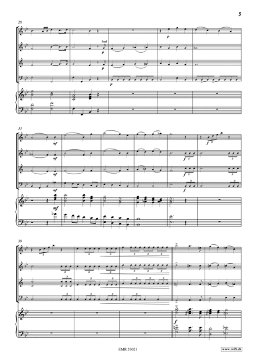 Wedding Music Volume 2 Wedding Music Volume 2 Woodwind Quartet scores gallery preview page 4