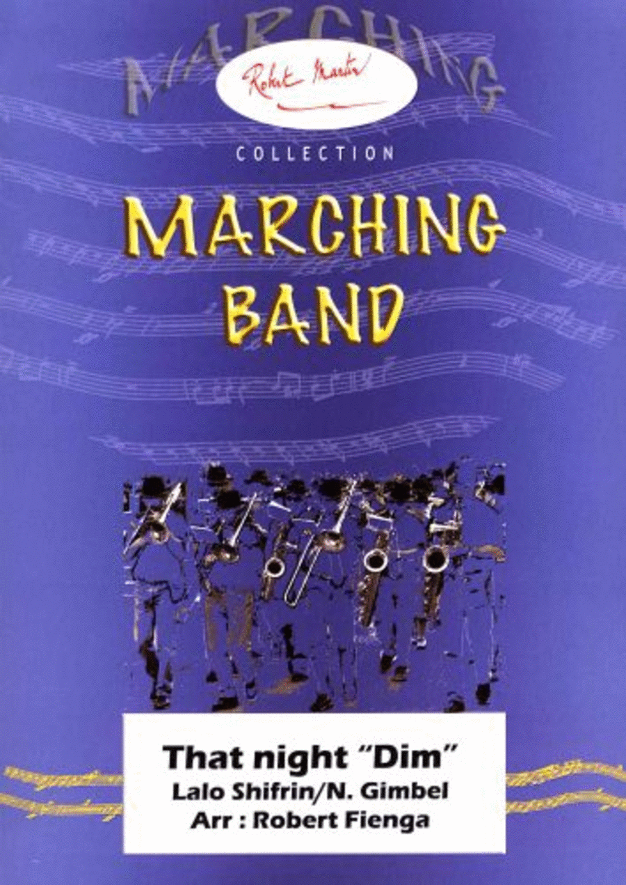 That Night, Dim Marching Band scores gallery preview page 1