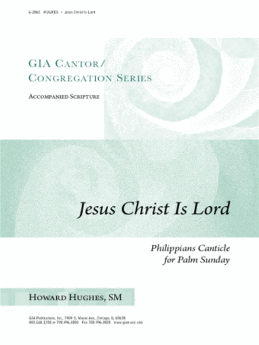 Jesus Christ Is Lord Choir scores gallery preview page 1