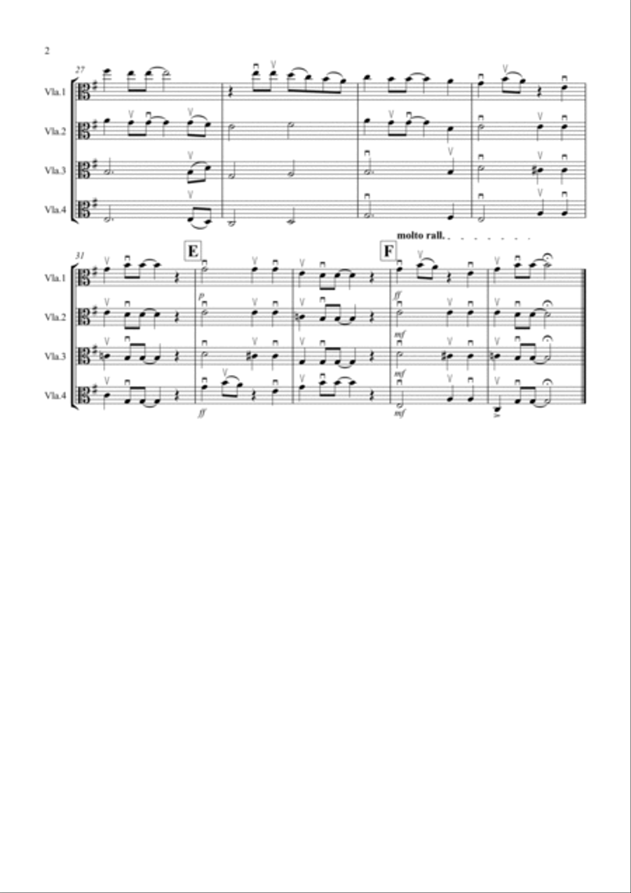 Yesterday Yesterday Viola Solo scores gallery preview page 2
