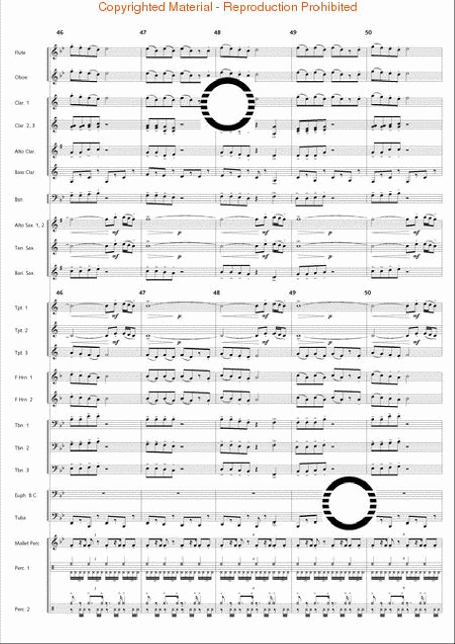 Holiday Jambalaya Holiday Jambalaya Concert Band scores gallery preview page 11