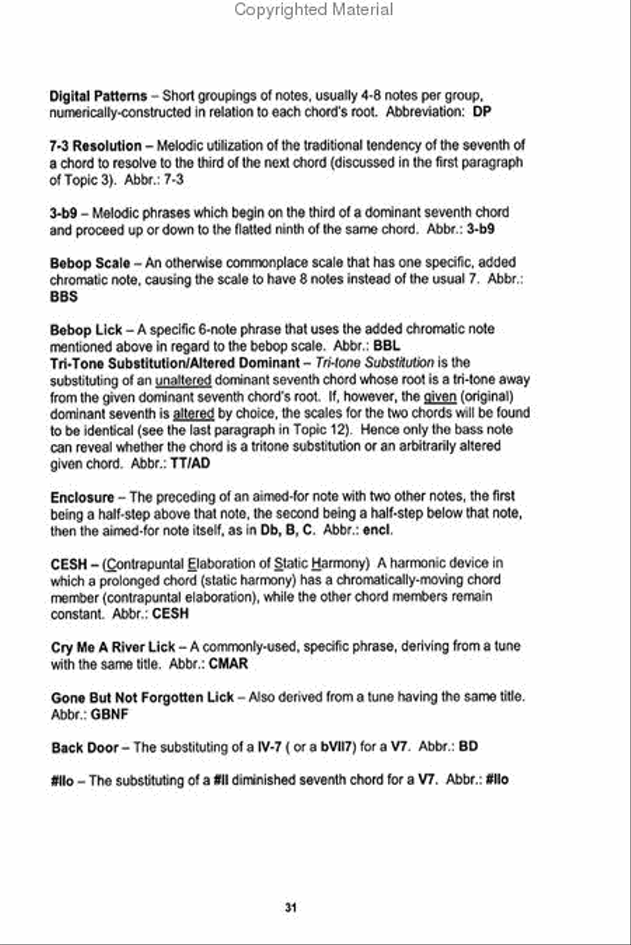 Clear Solutions For Jazz Improvisers Voice scores gallery preview page 6
