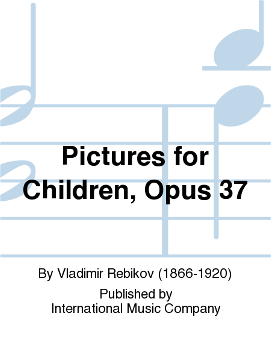 Pictures For Children, Opus 37 Piano Solo scores gallery preview page 1