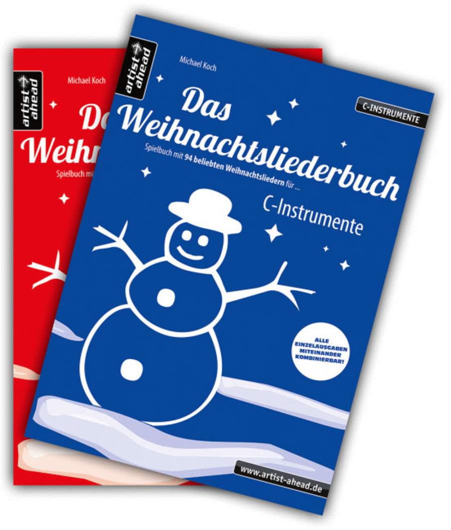 Das Weihnachtliederbuch-Set für C-Instrumente & Klavierbegleitung Piano Accompaniment scores gallery preview page 1