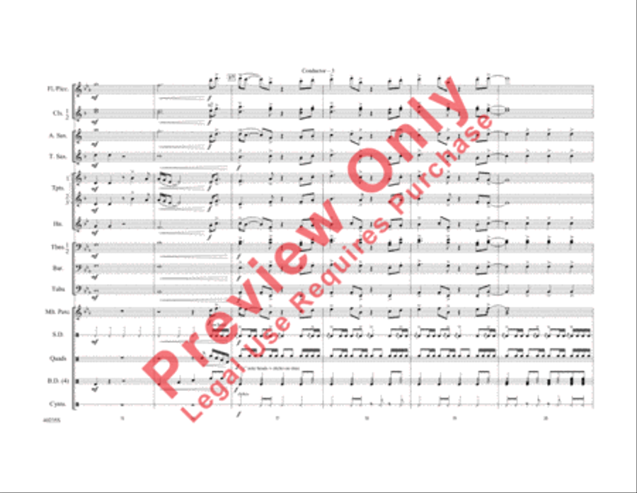 Some Nights Marching Band scores gallery preview page 4