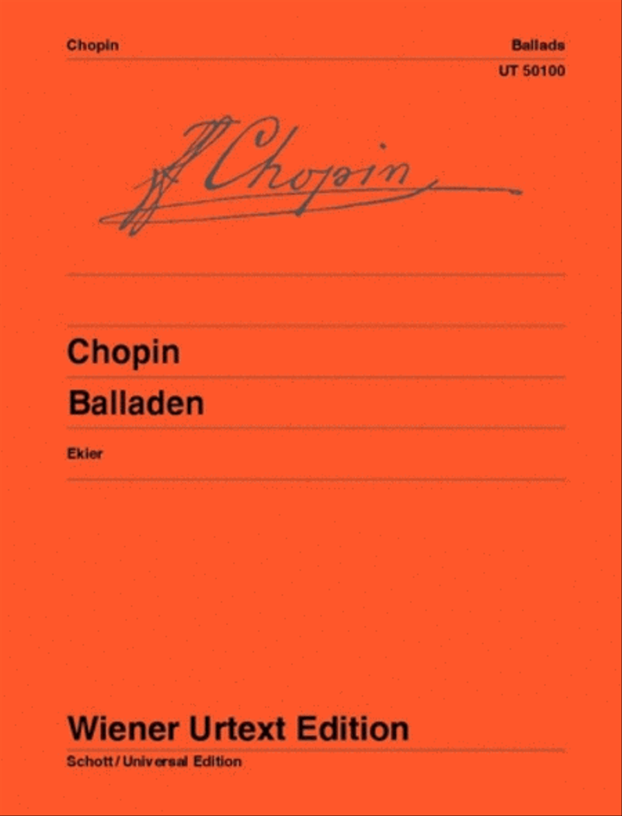 Ballades Chamber Music scores gallery preview page 1