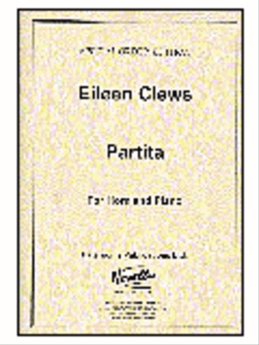 Eileen Clews: Partita For Horn and Piano Piano Accompaniment scores gallery preview page 1