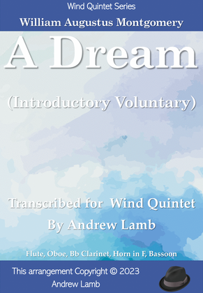Book cover for William Montgomery | A Dream (for Wind Quintet)
