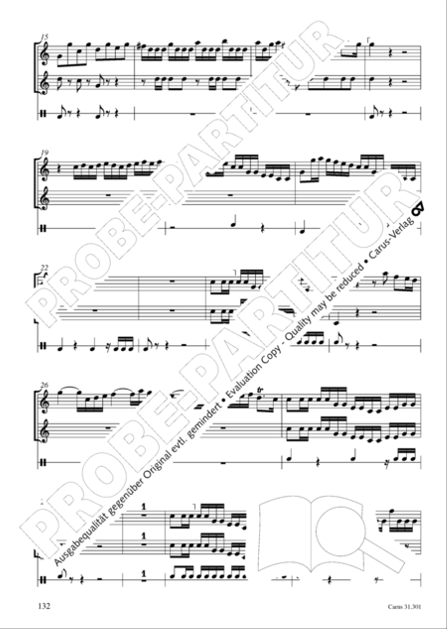 Bach for Brass 1: Cantatas I Voice scores gallery preview page 141
