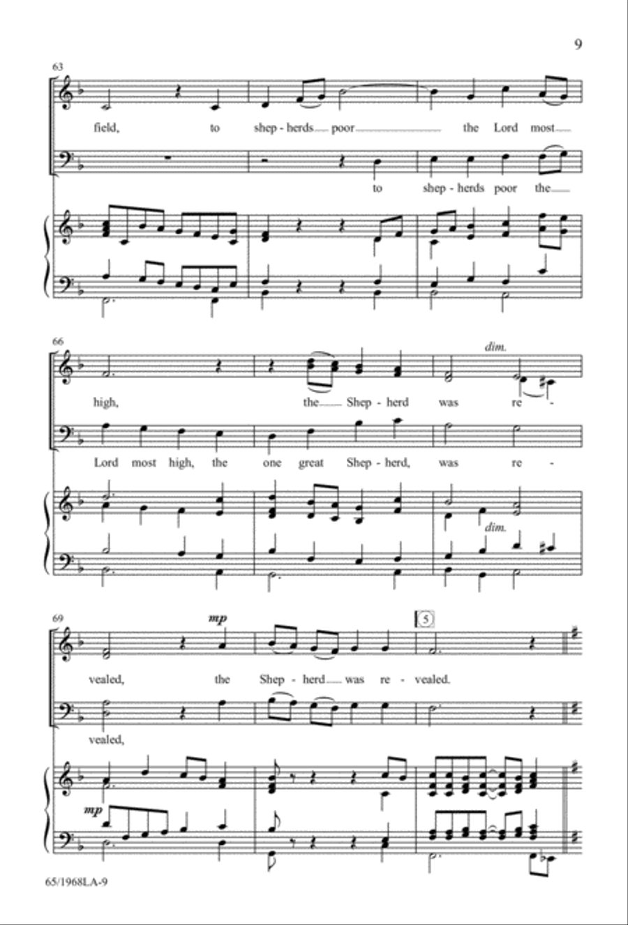 The Word Made Flesh 4-Part scores gallery preview page 11