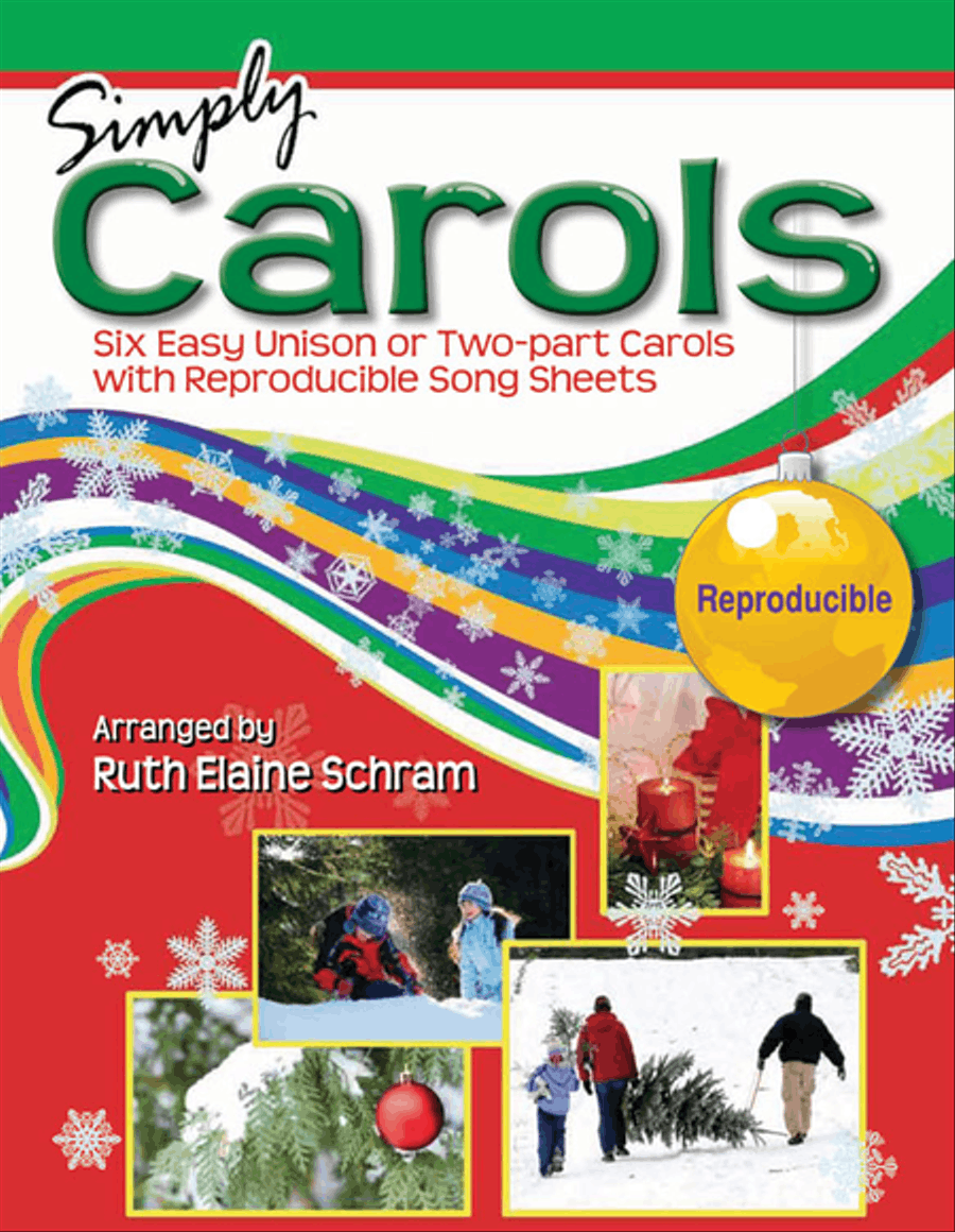 Simply Carols - Songbook only Unison Choir scores gallery preview page 1