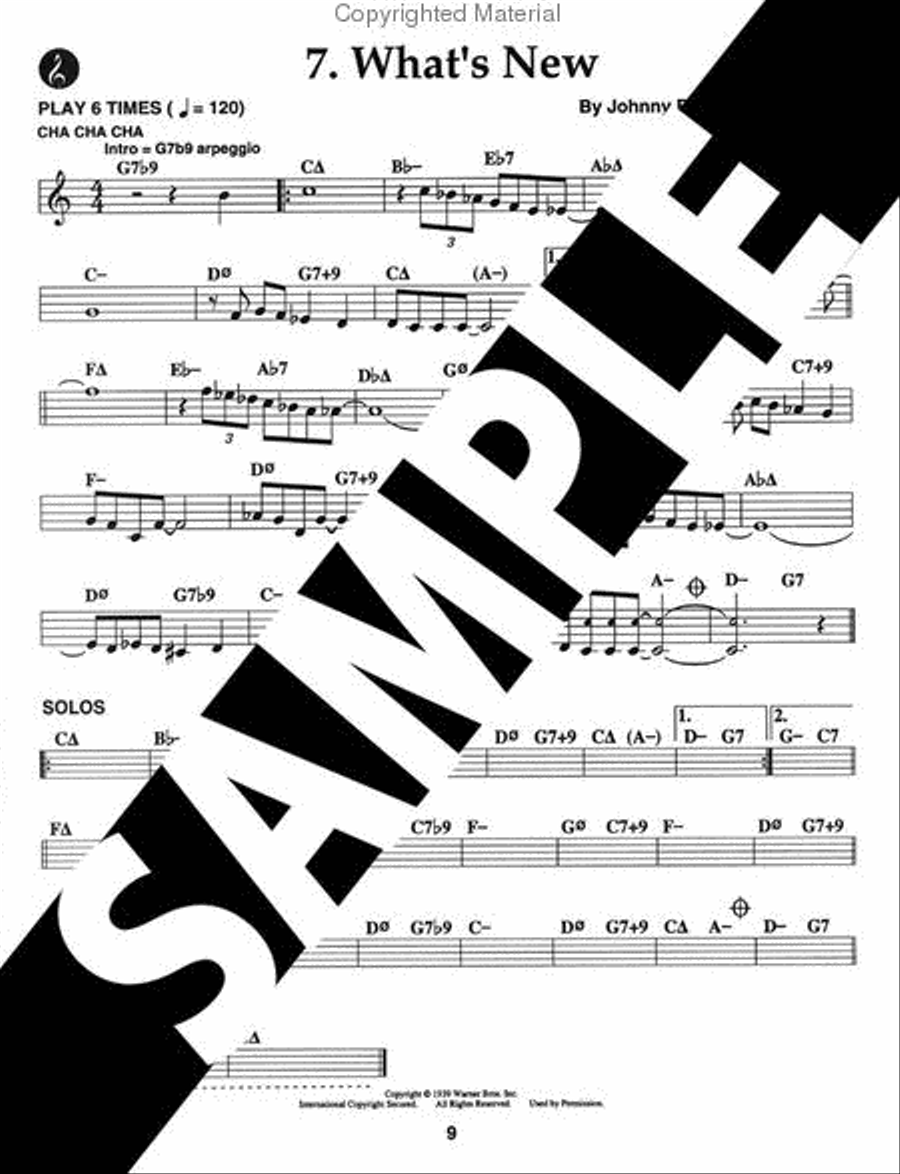 Volume 74 - Latin Jazz Voice scores gallery preview page 5