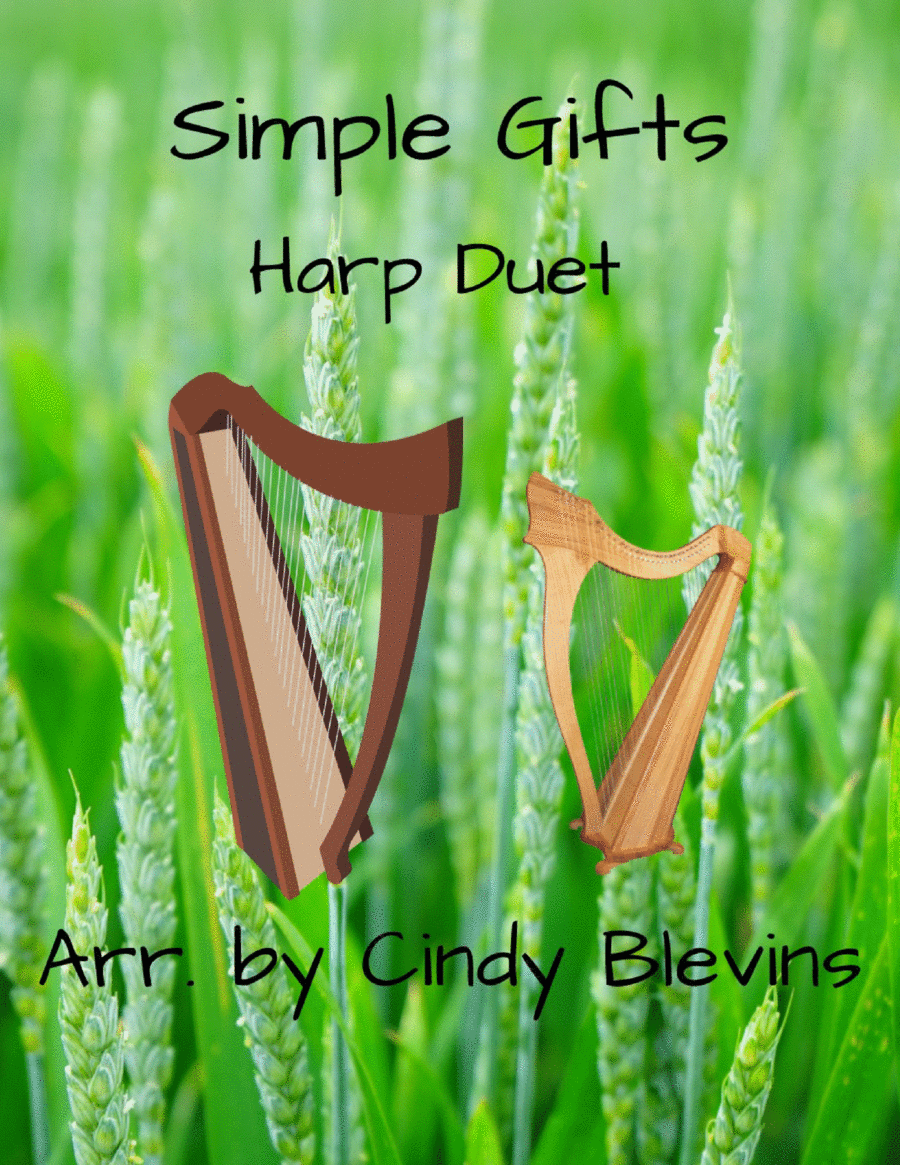 Simple Gifts, for Harp Duet image number null