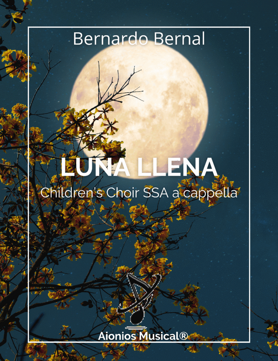 Luna Llena - Children's choir a cappella SSA scores gallery preview page 1