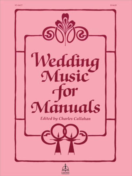 Wedding Music For Manuals