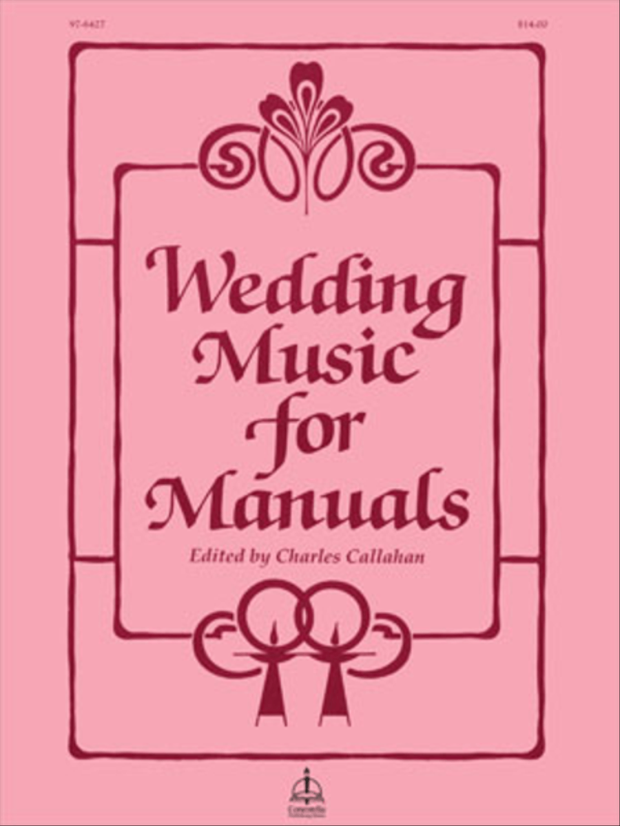 Wedding Music for Manuals Organ scores gallery preview page 1
