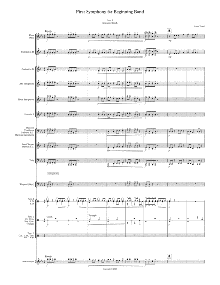 First Symphony for Beginning Band image number null
