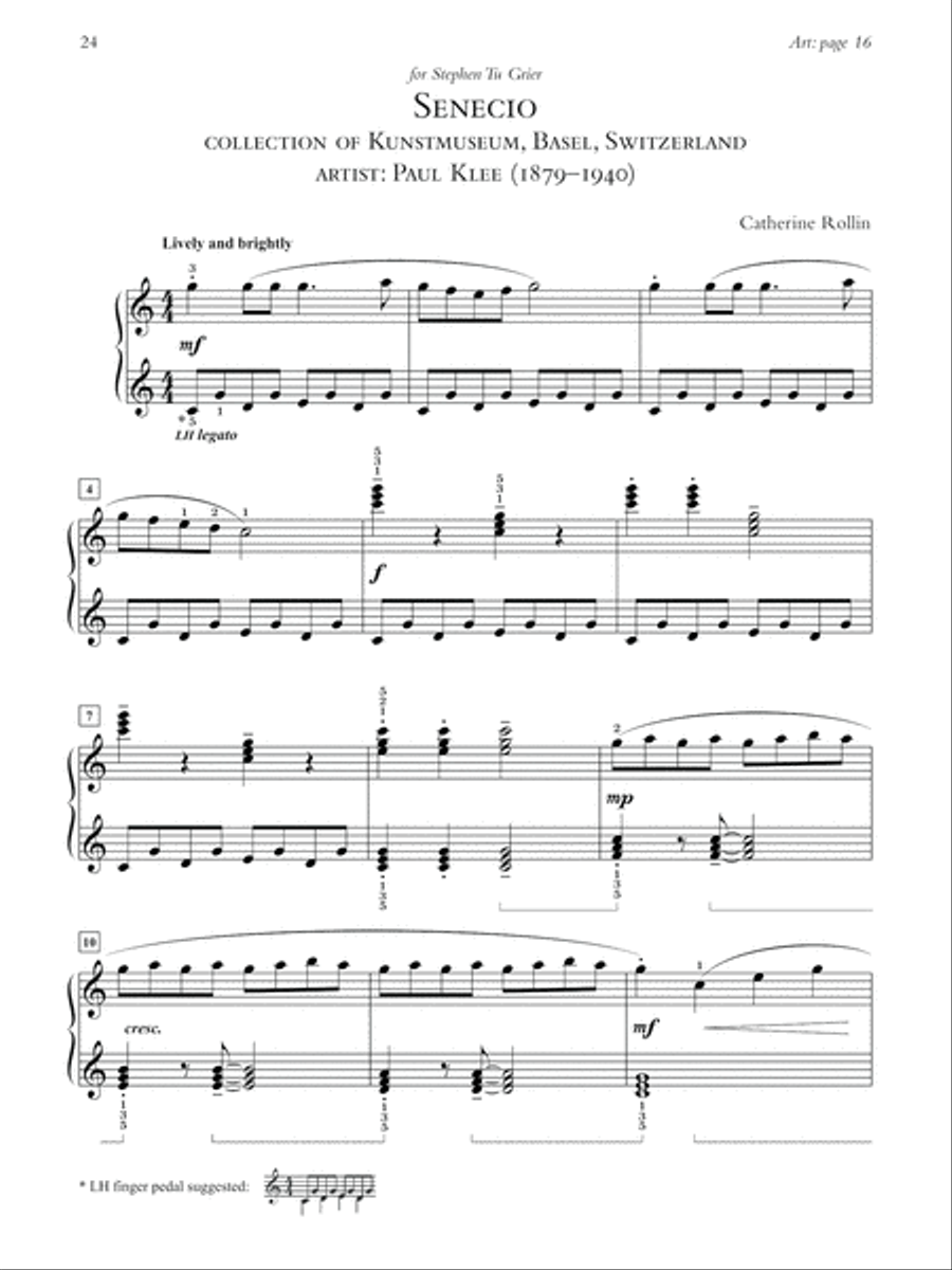 Museum Masterpieces, Book 1 Piano Solo scores gallery preview page 8
