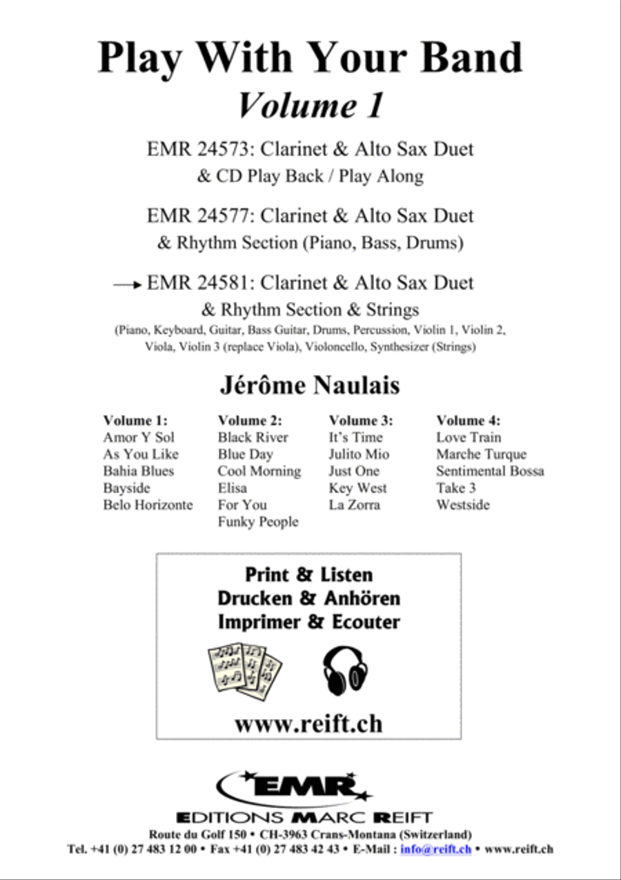 Play With Your Band Volume 1 Woodwind Ensemble scores gallery preview page 2