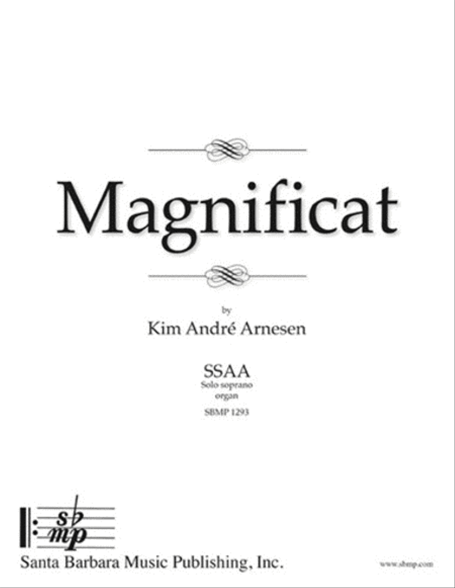 Magnificat - SSAA Choral Book SSAA scores gallery preview page 1