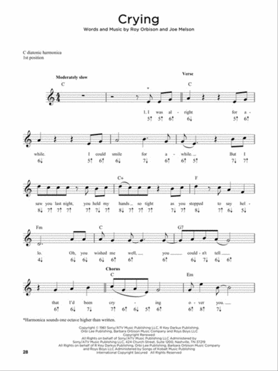 The Ultimate Harmonica Songbook Harmonica scores gallery preview page 7