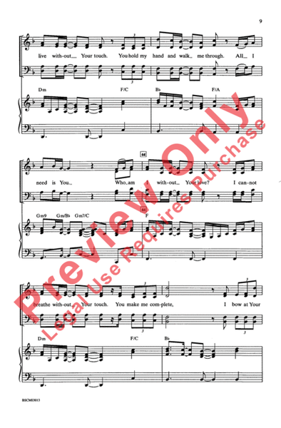 Who Am I - SATB image number null