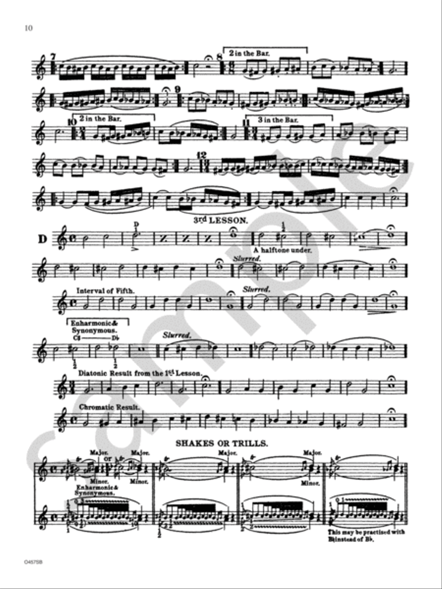 Grand Method For Trumpet Or Cornet Cornet scores gallery preview page 12