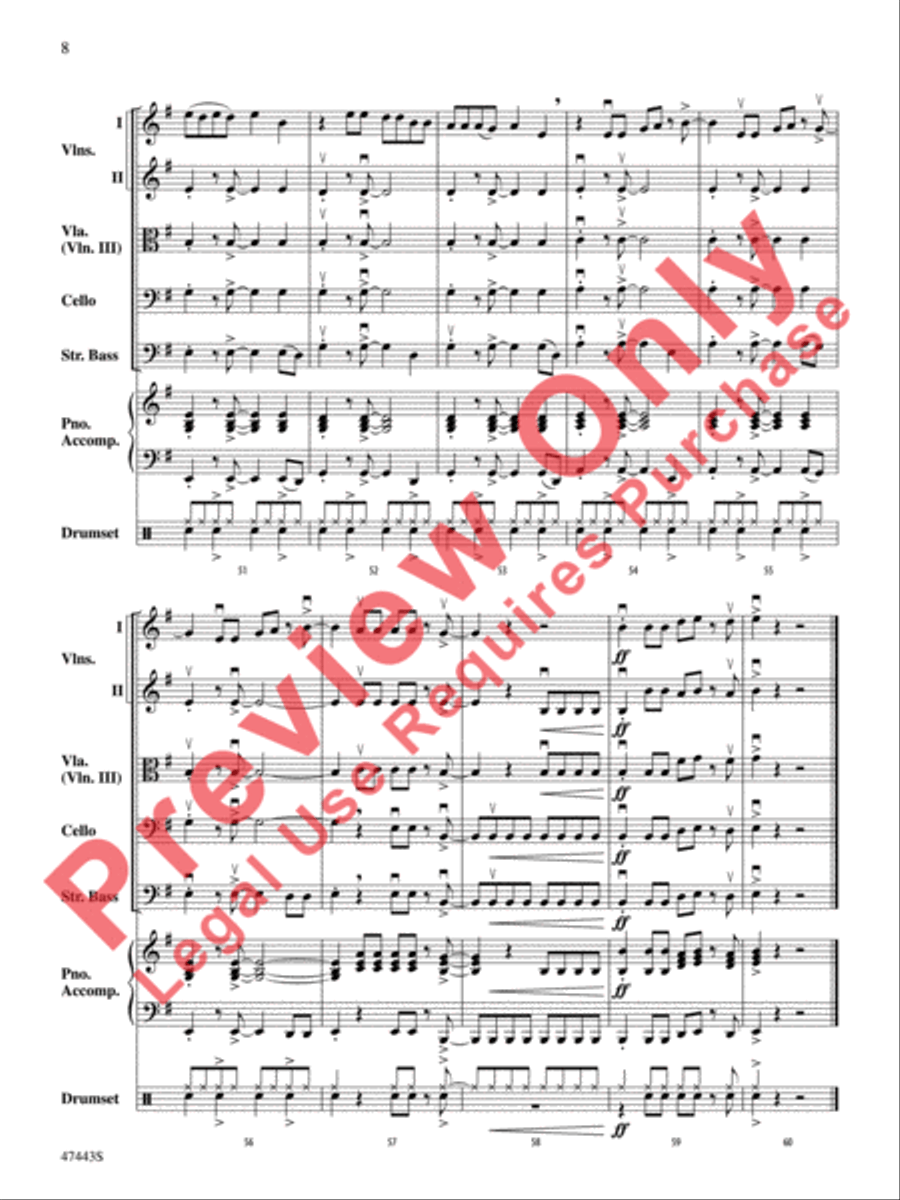 Feel It Still Feel It Still String Orchestra scores gallery preview page 9