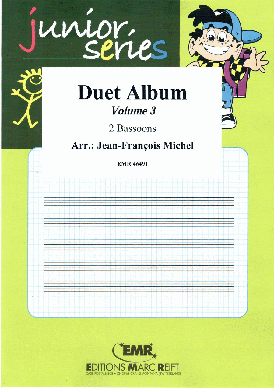 Duet Album Vol. 3 Duet Album Vol. 3 Bassoon scores gallery preview page 1