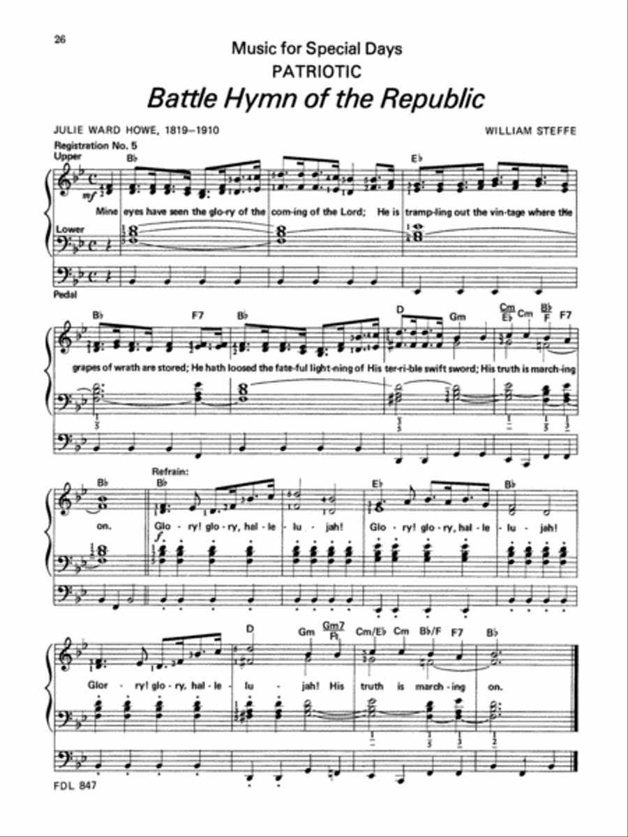 Church Musician Organ Repertoire Organ scores gallery preview page 4