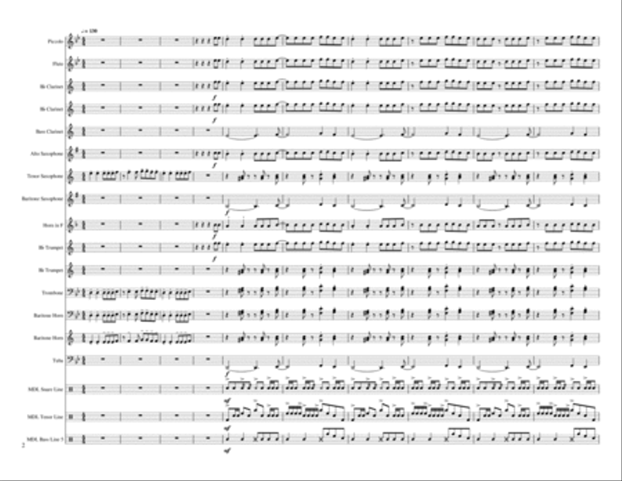 Lalala Large Ensemble scores gallery preview page 2
