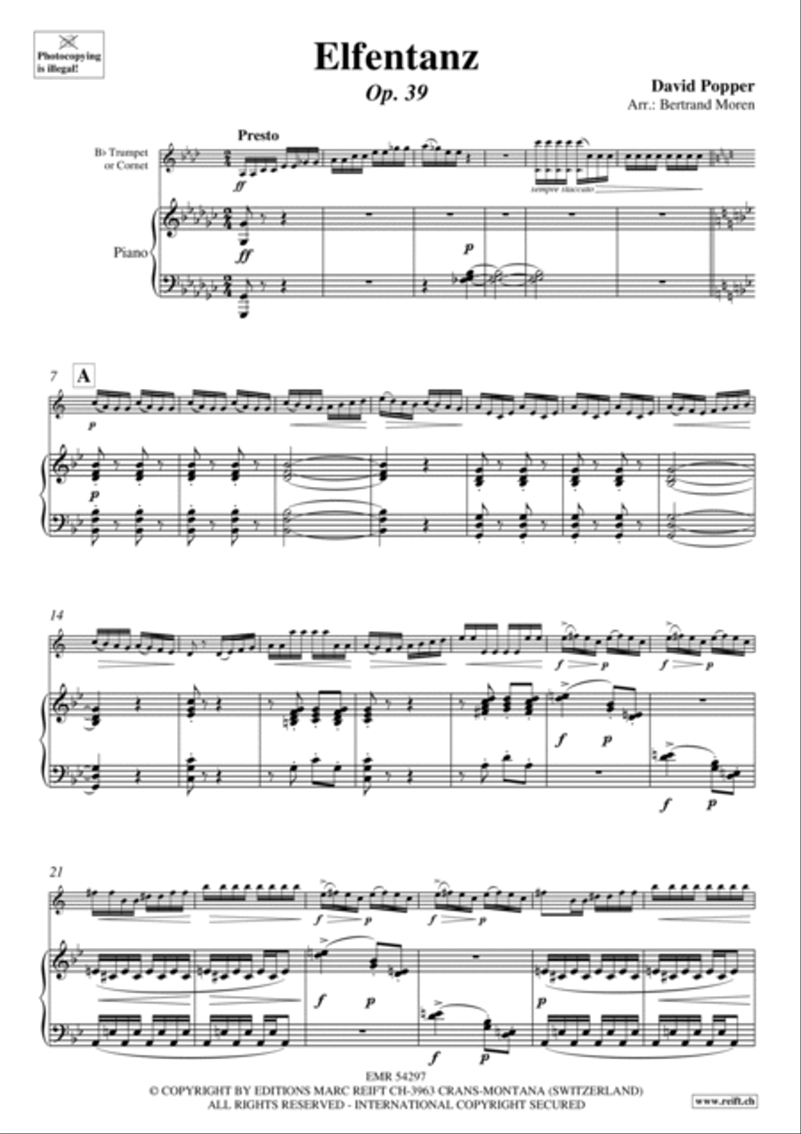 Elfentanz Elfentanz Cornet scores gallery preview page 4