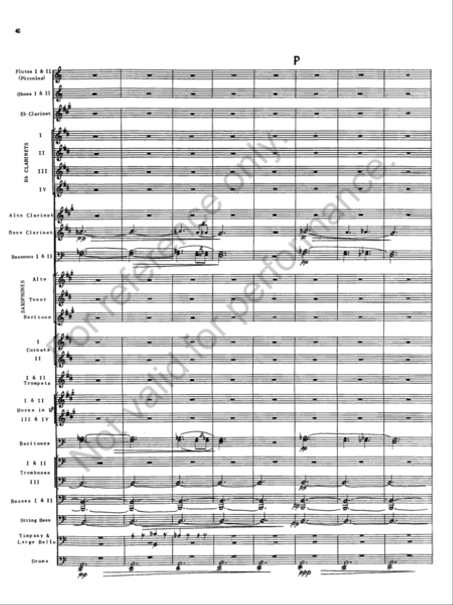 The Golden Legend Concert Band scores gallery preview page 37