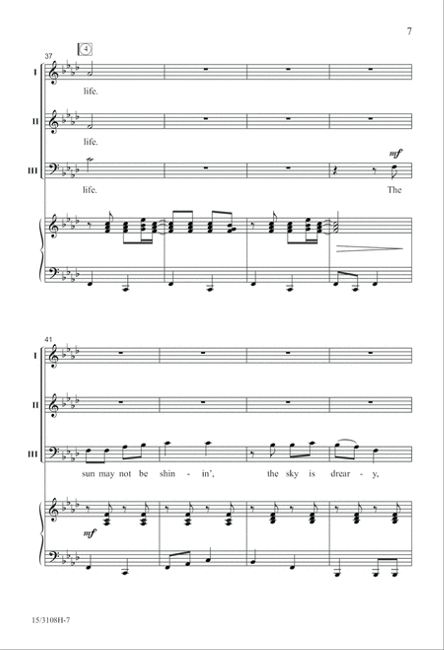 Joy On the Journey of Life 3-Part scores gallery preview page 7