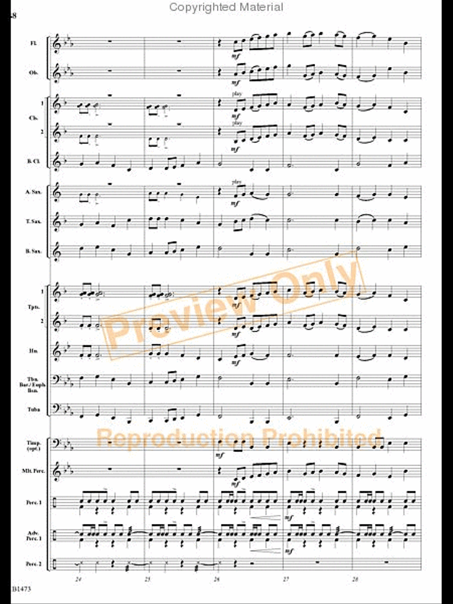 Antiphon Antiphon Concert Band scores gallery preview page 7