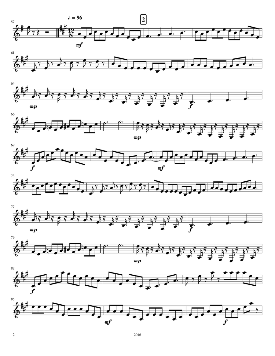 French Horn Exercises