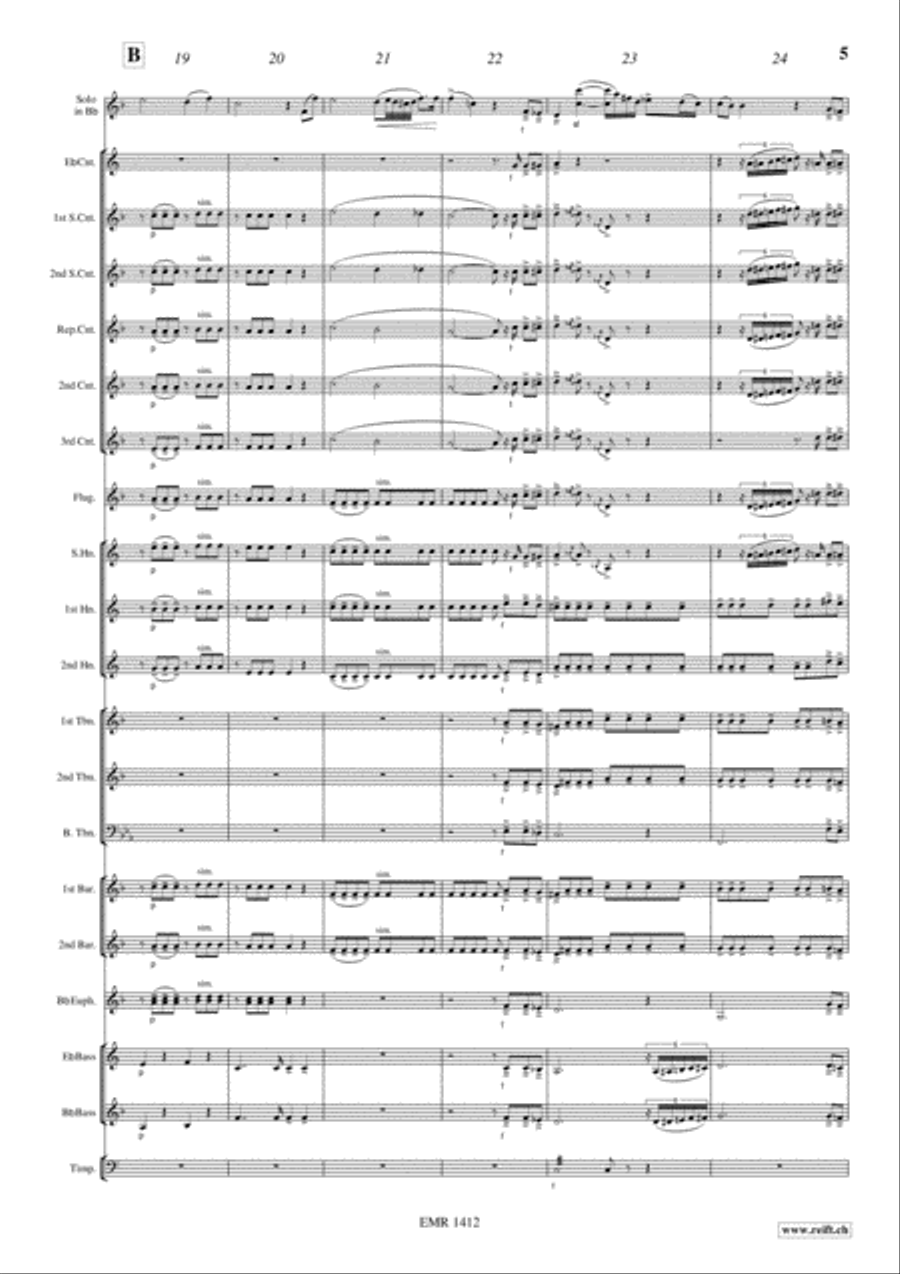 Romance Brass Band scores gallery preview page 5